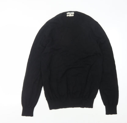 Marks and Spencer Men's Black Pullover Jumper M