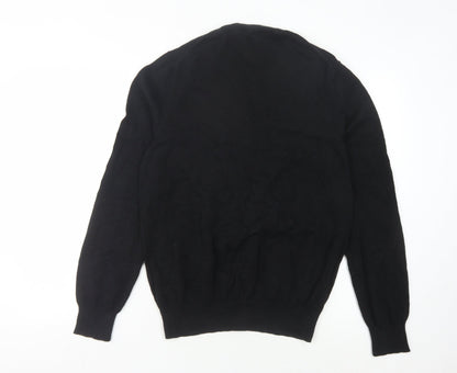Marks and Spencer Men's Black Pullover Jumper M