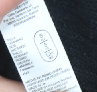 Boohoo Women's Black Pullover Jumper Small