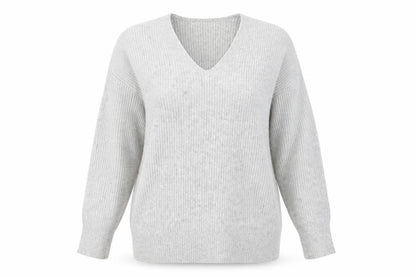 Womens UK Size L Marks and Spencer Grey Pullover Jumper