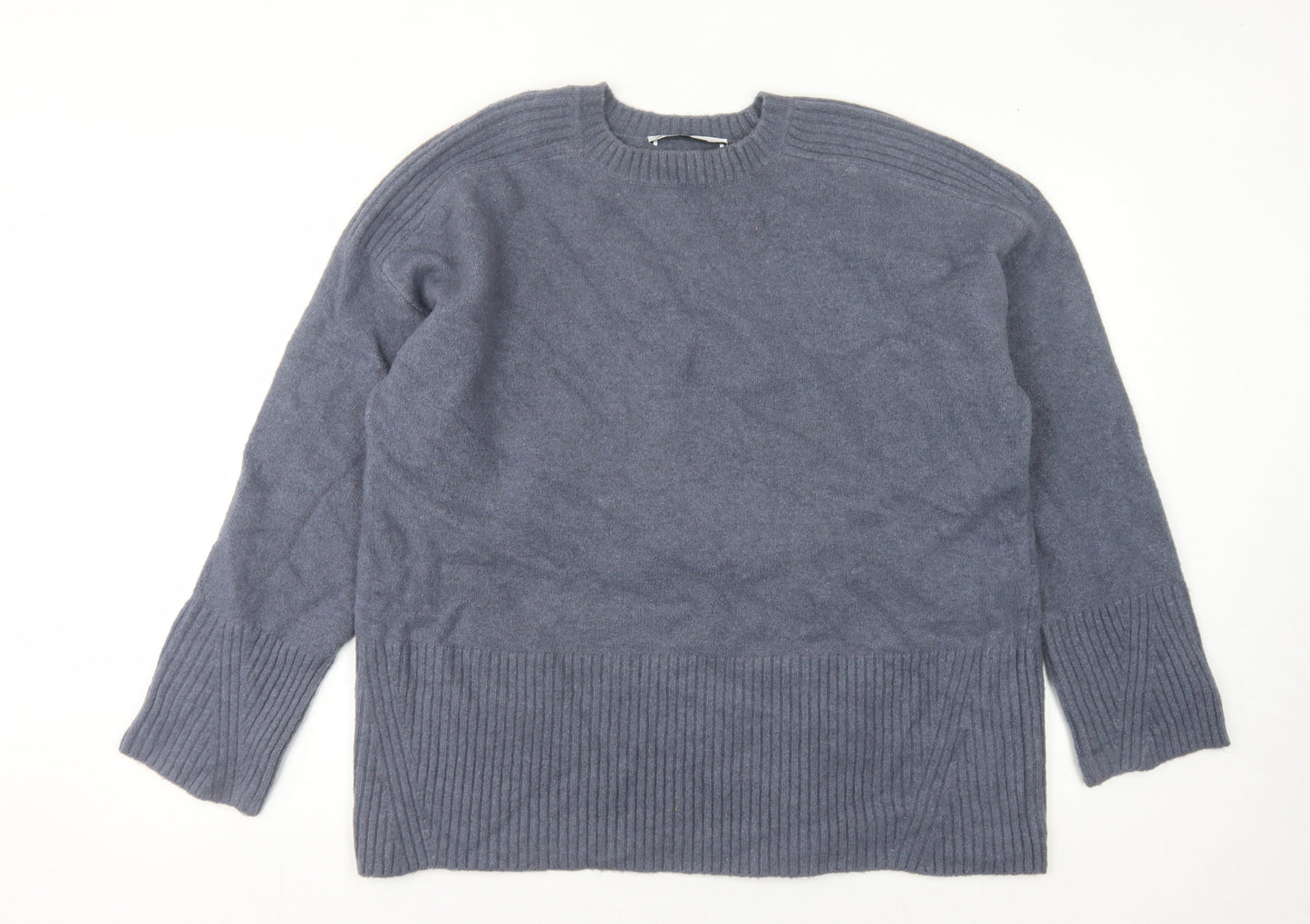 Womens UK Size L Zara Grey Pullover Jumper