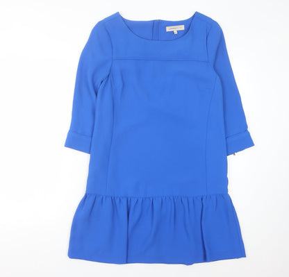 Marks and Spencer Women's Blue 3/4 Sleeve Dress UK 8