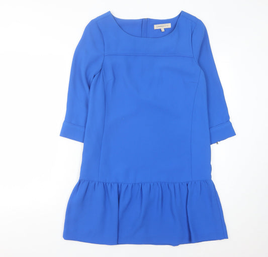 Marks and Spencer Women's Blue 3/4 Sleeve Dress UK 8