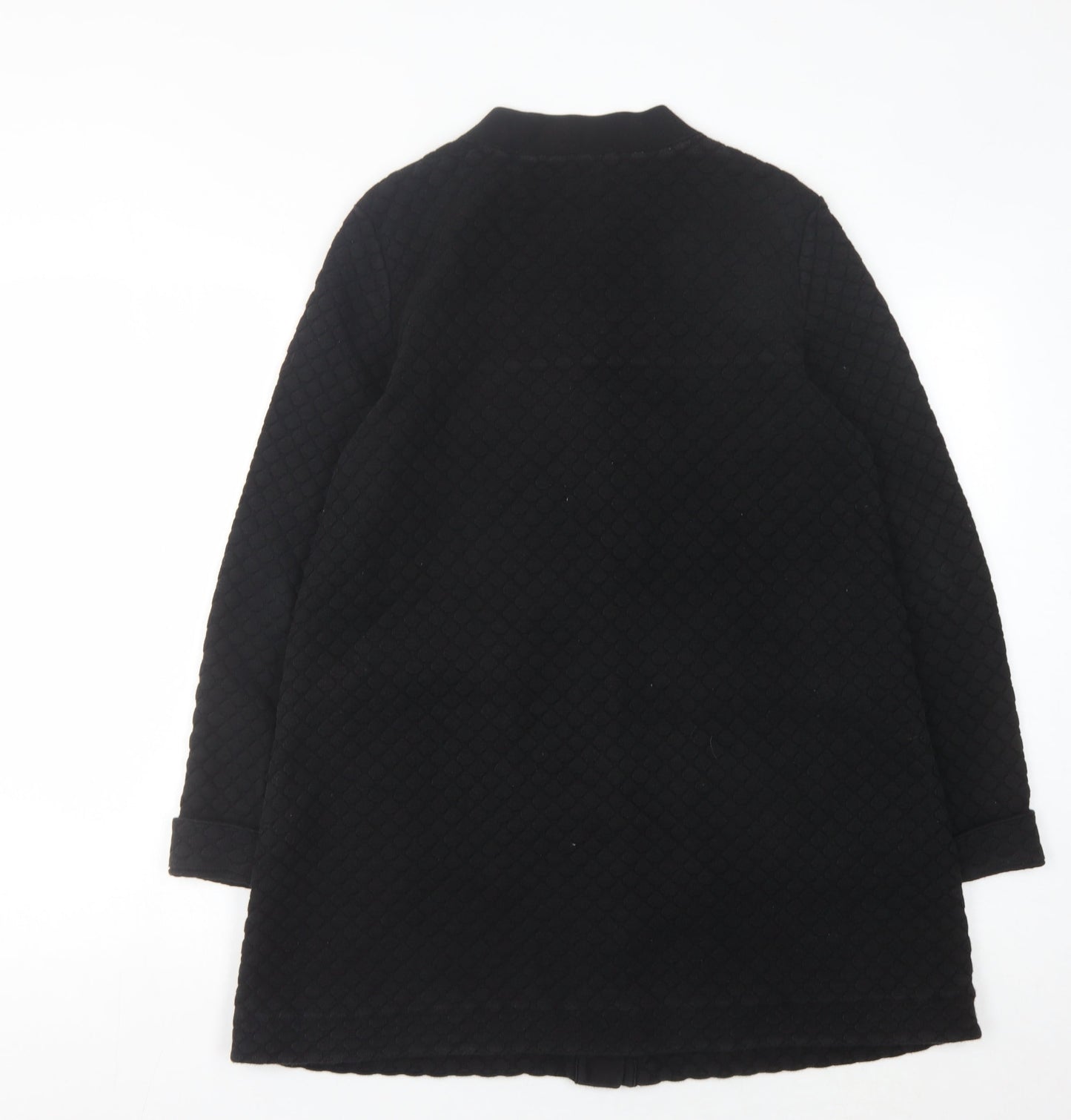 Womens UK Size XS COS Black Cardigan Jumper
