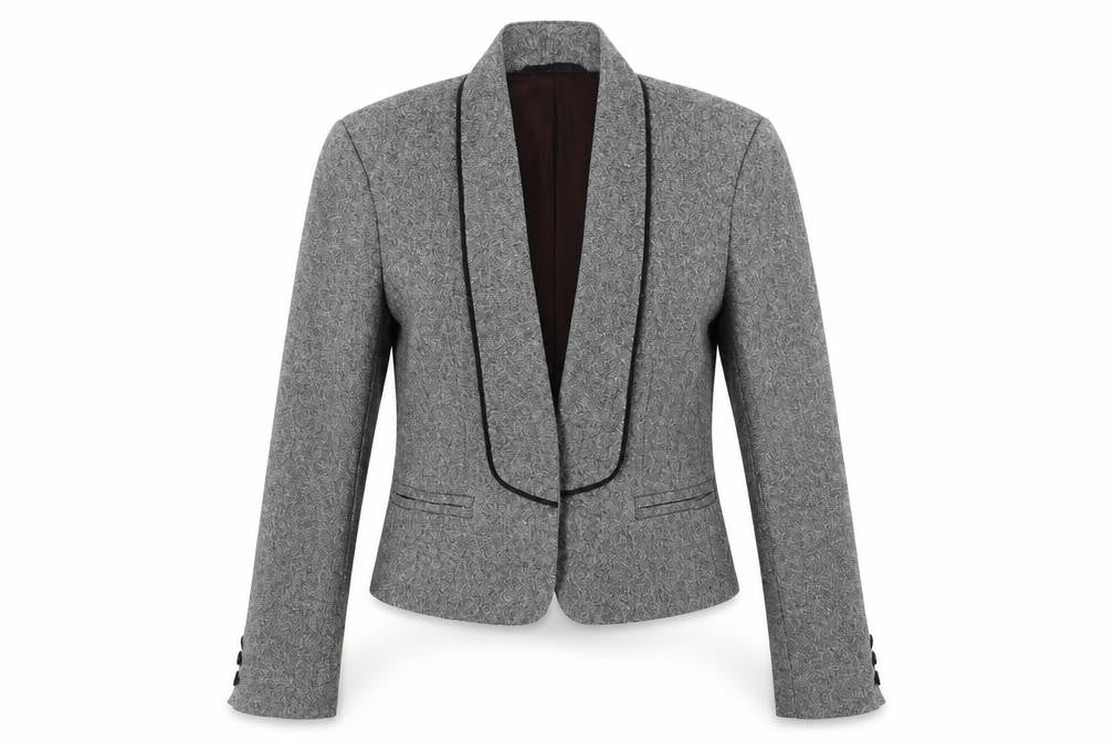 Womens UK Size 8 French Connection Regular Grey Blazer