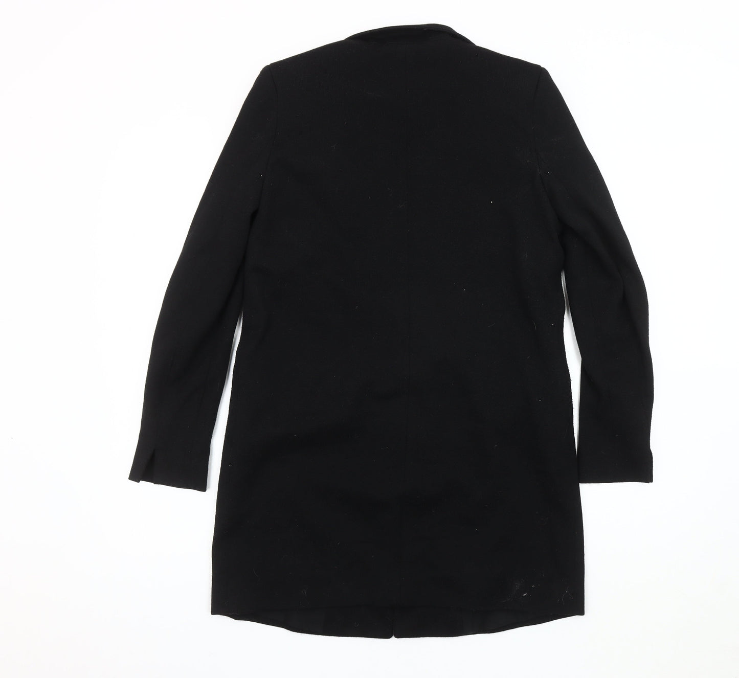 Womens UK Size 6 VERO MODA Black Basic Coat
