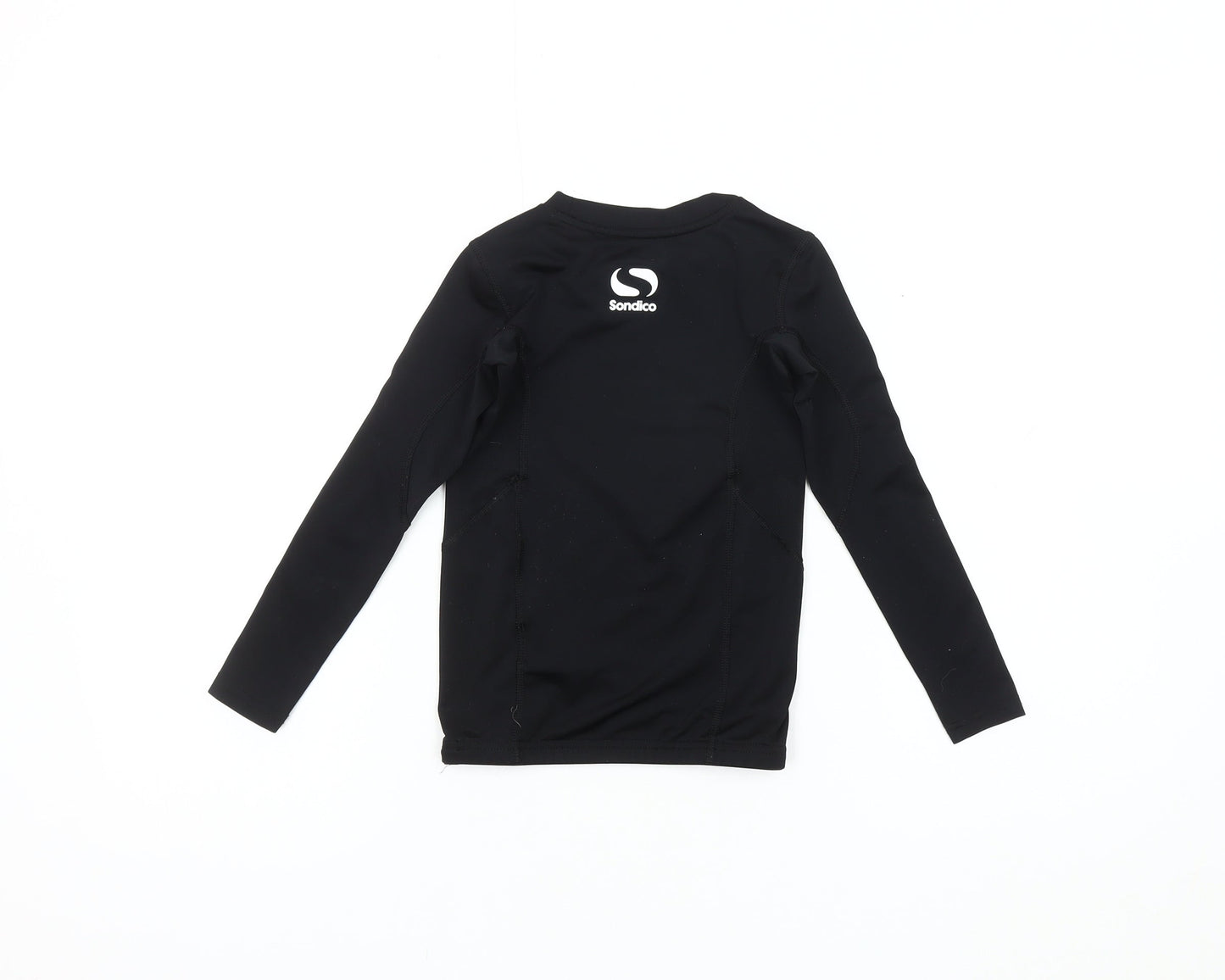 Sondico Boys' Black 5-6Y Long Sleeve Football T-Shirt