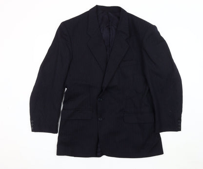 Mens UK Size 42 Dunn & Co Regular Blue Suit Jacket