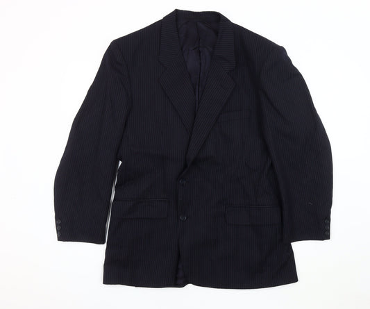 Mens UK Size 42 Dunn & Co Regular Blue Suit Jacket