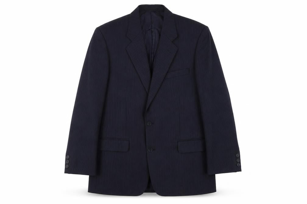 Mens UK Size 42 Dunn & Co Regular Blue Suit Jacket