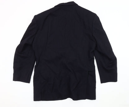 Mens UK Size 42 Dunn & Co Regular Blue Suit Jacket