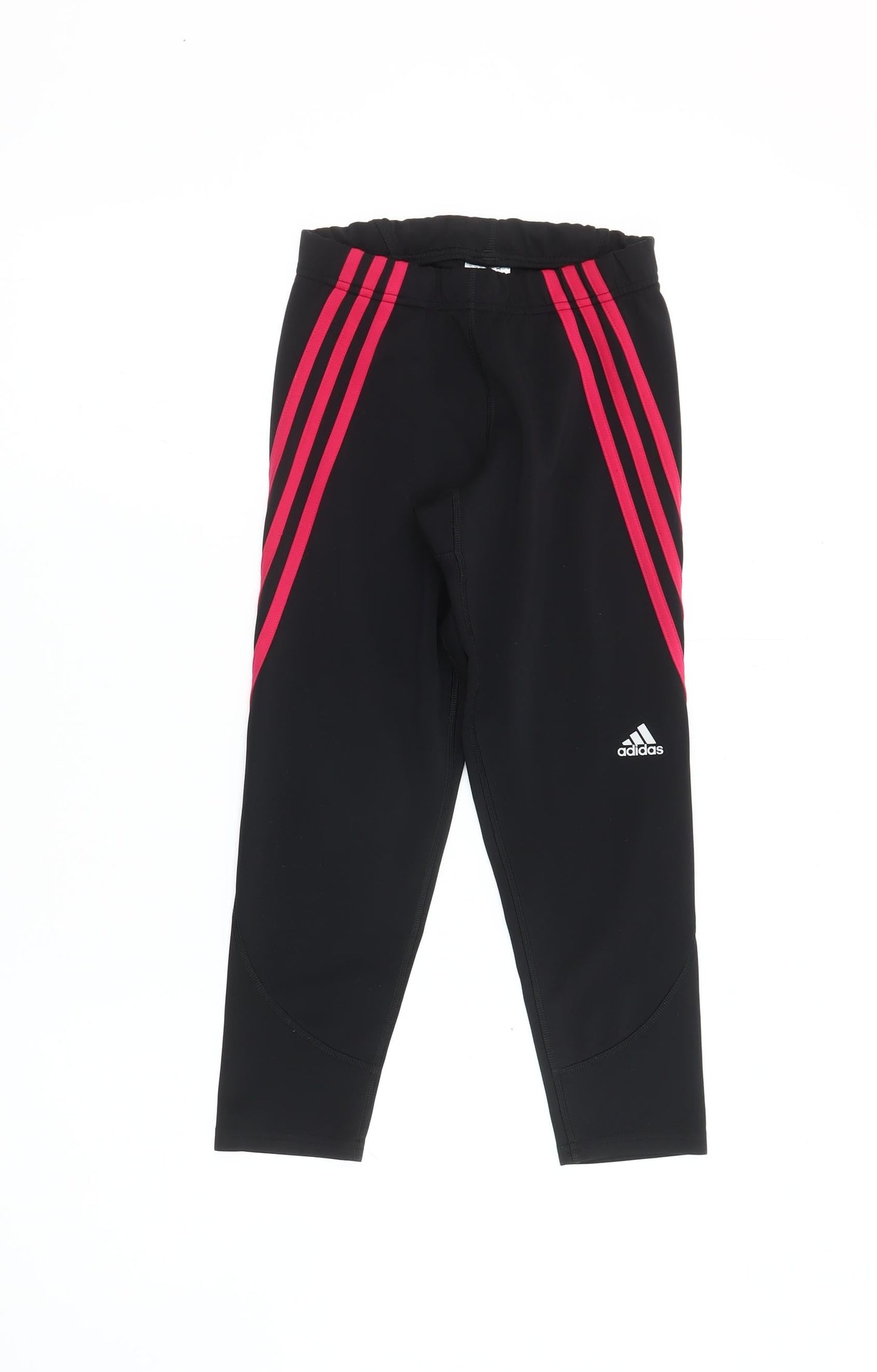 Adidas Women's Black XS Cropped Leggings for Gym & Running