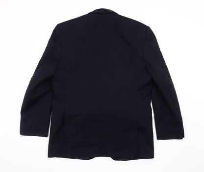 Mens UK Size 42 Centaur Regular Blue Suit Jacket