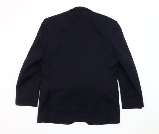 Mens UK Size 42 Centaur Regular Blue Suit Jacket