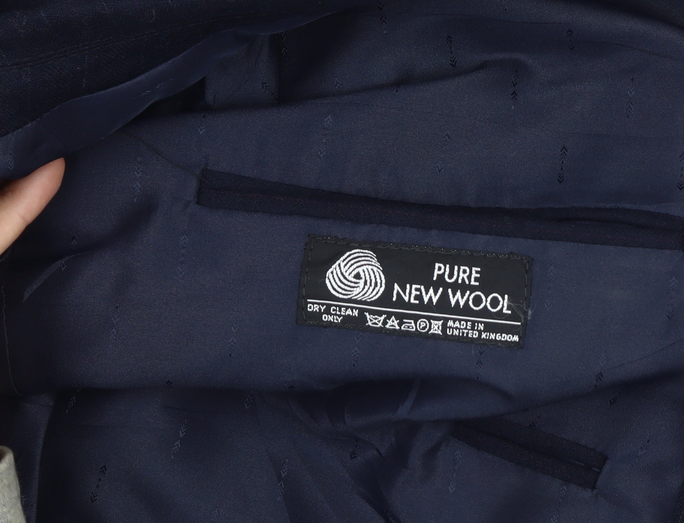Mens UK Size 42 Centaur Regular Blue Suit Jacket