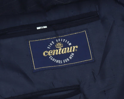 Mens UK Size 42 Centaur Regular Blue Suit Jacket