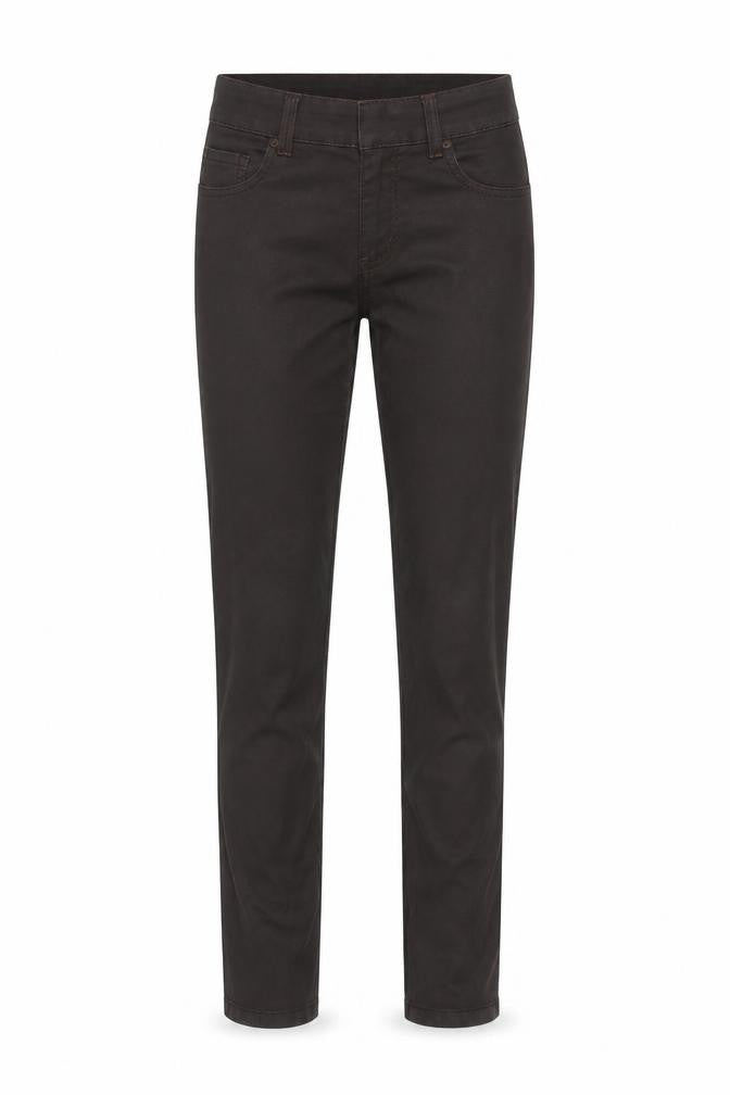 Womens UK Size 2XS Massimo Dutti Slim Fit Jegging Brown Trousers