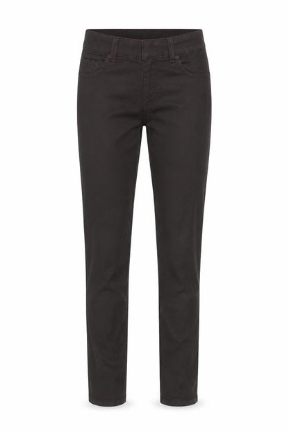 Womens UK Size 2XS Massimo Dutti Slim Fit Jegging Brown Trousers