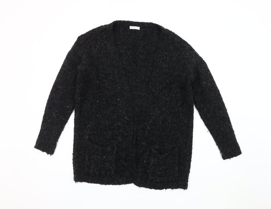 Womens UK Size S Jacqueline de Yong Black Cardigan Jumper