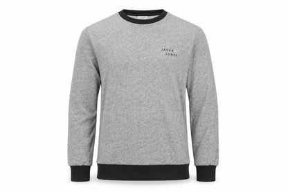 Mens UK Size L JACK & JONES Grey Pullover Jumper