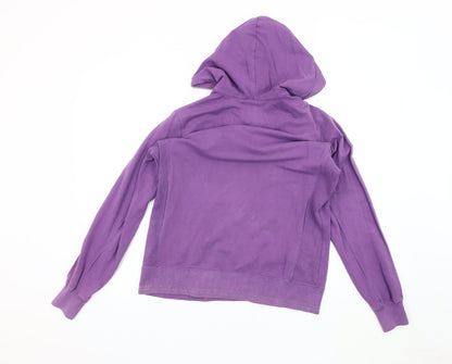 Champion Women's Purple Hoodie S Pullover Casual
