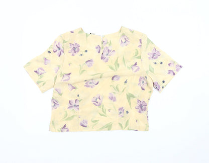 Judy Indiana Classics Women's Floral Blouse Size 12
