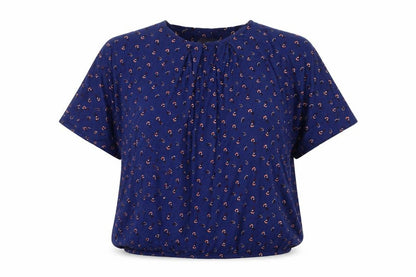 Womens UK Size 16 Marks and Spencer Blue Basic Blouse