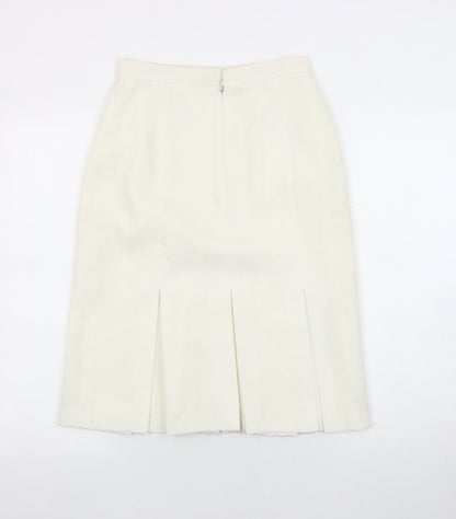 Womens UK Size 10 St Michael Pleated  Skirt
