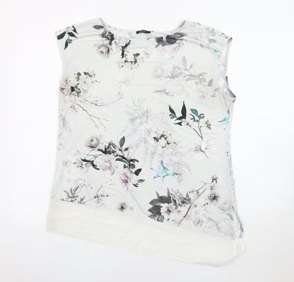 Womens UK Size 16 Roman Multicoloured Basic Blouse