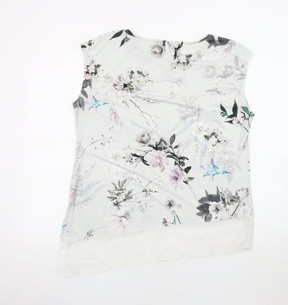 Womens UK Size 16 Roman Multicoloured Basic Blouse