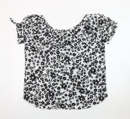 Womens UK Size 16 Yessica Multicoloured Basic Blouse