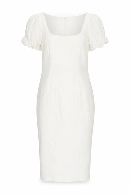Vesper Women's Ivory Pencil Dress Size 12