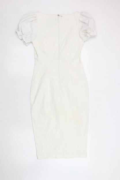 Vesper Women's Ivory Pencil Dress Size 12
