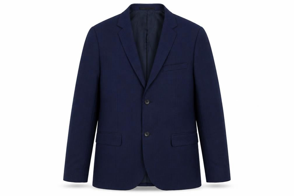 Mens UK Size 40 Topman Regular Blue Suit Jacket