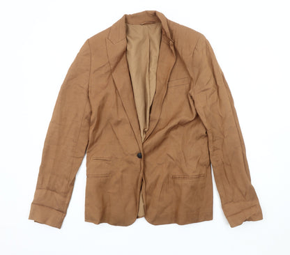 Next Women's Brown Suit Jacket, Size 8, Workwear
