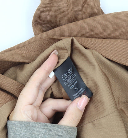 Next Women's Brown Suit Jacket, Size 8, Workwear