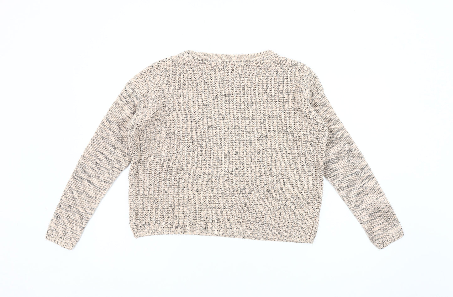 Forever 21 Women's Beige Knit Pullover Jumper, Size S