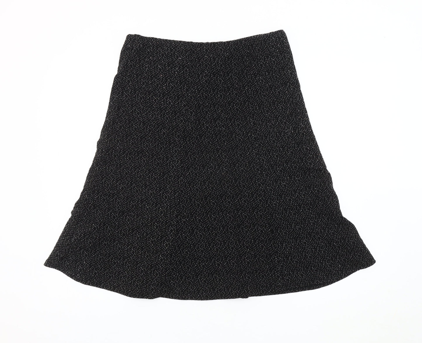Bonmarché Women's Black A-Line Skirt, Size 12