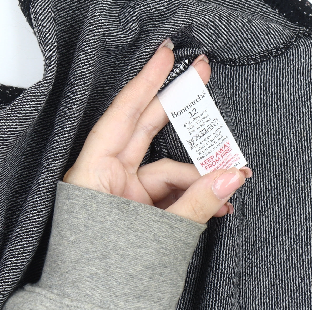 Bonmarché Women's Black A-Line Skirt, Size 12