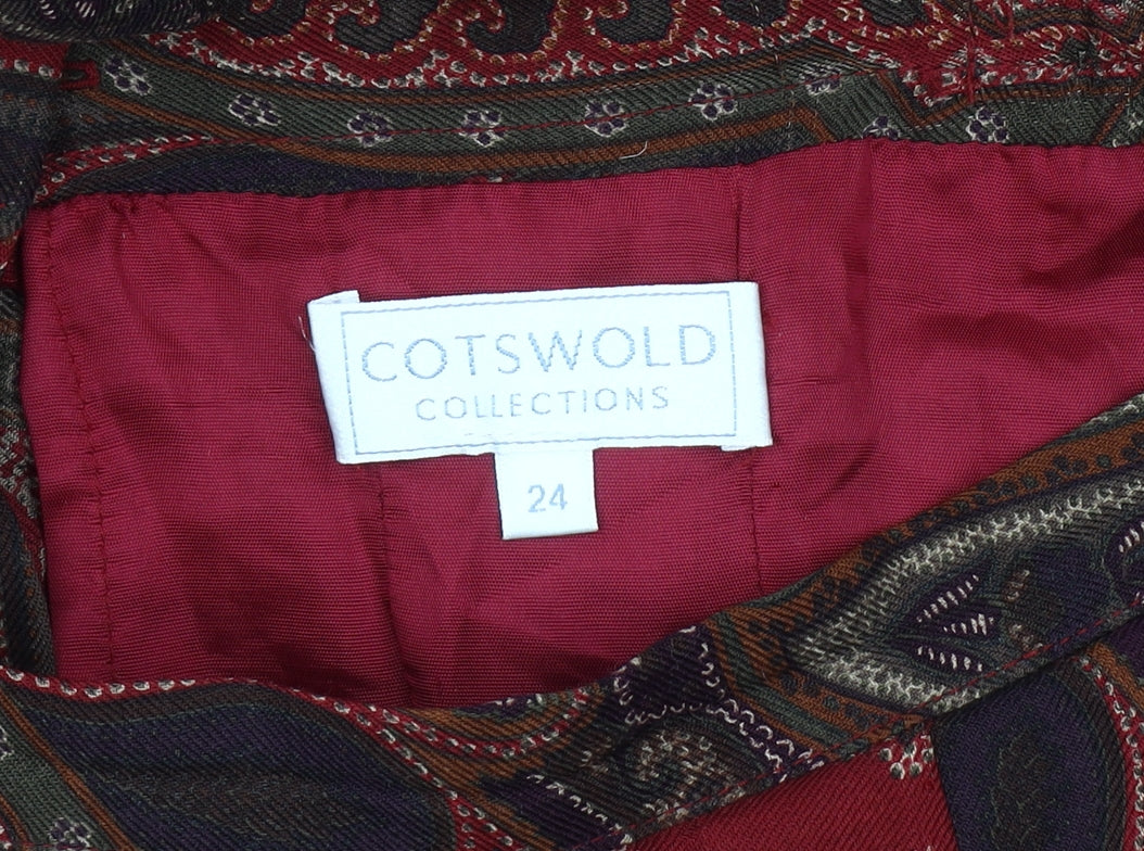 Cotswold Collections Women's Paisley Skirt Size 24