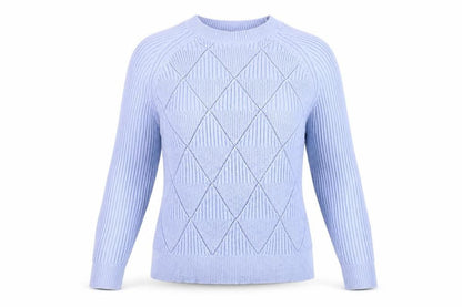Womens UK Size S Marks and Spencer Blue Pullover Jumper