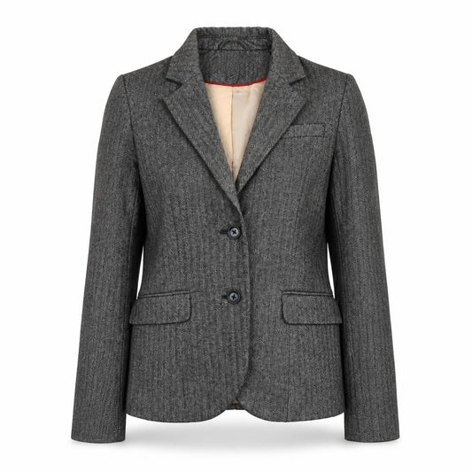 Womens UK Size 6 H&M Regular Grey Blazer