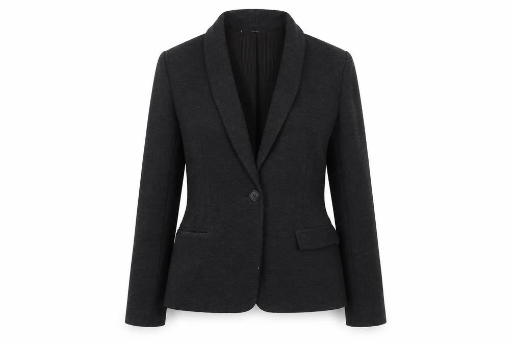 Womens UK Size S Mango Regular Black Blazer