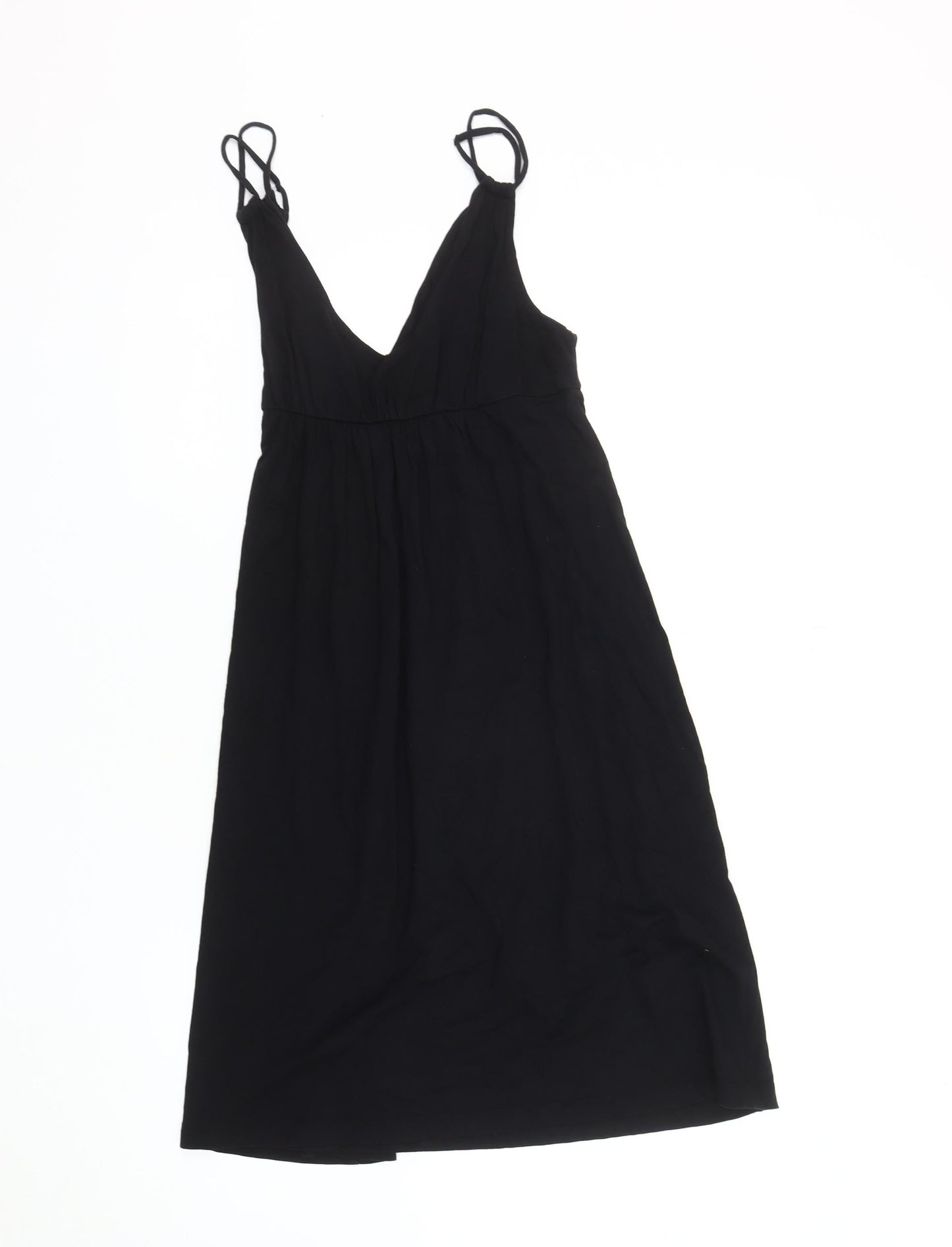 French Connection Women's Black Slip Dress Size 10