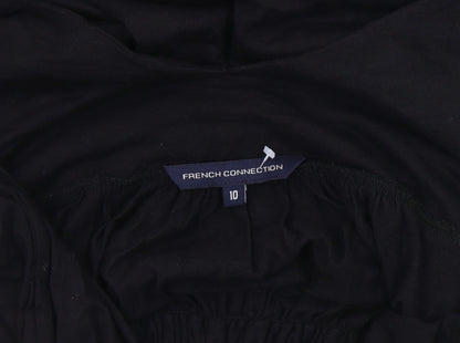 French Connection Women's Black Slip Dress Size 10