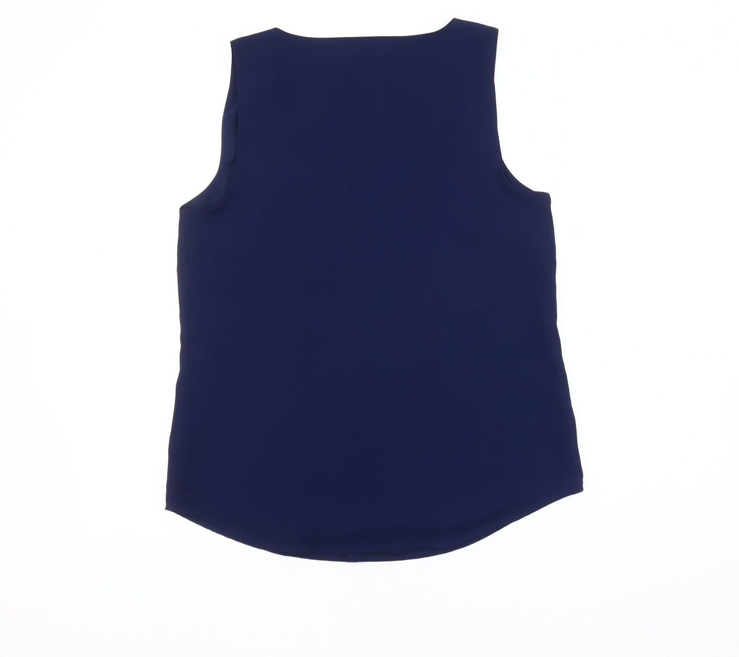 Womens UK Size 10 Oasis Blue Basic Tank