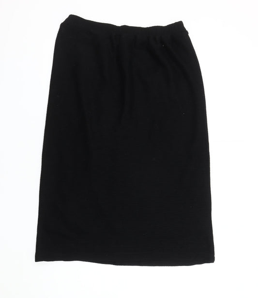 Bonmarche Women's Black Size 10 Straight Skirt