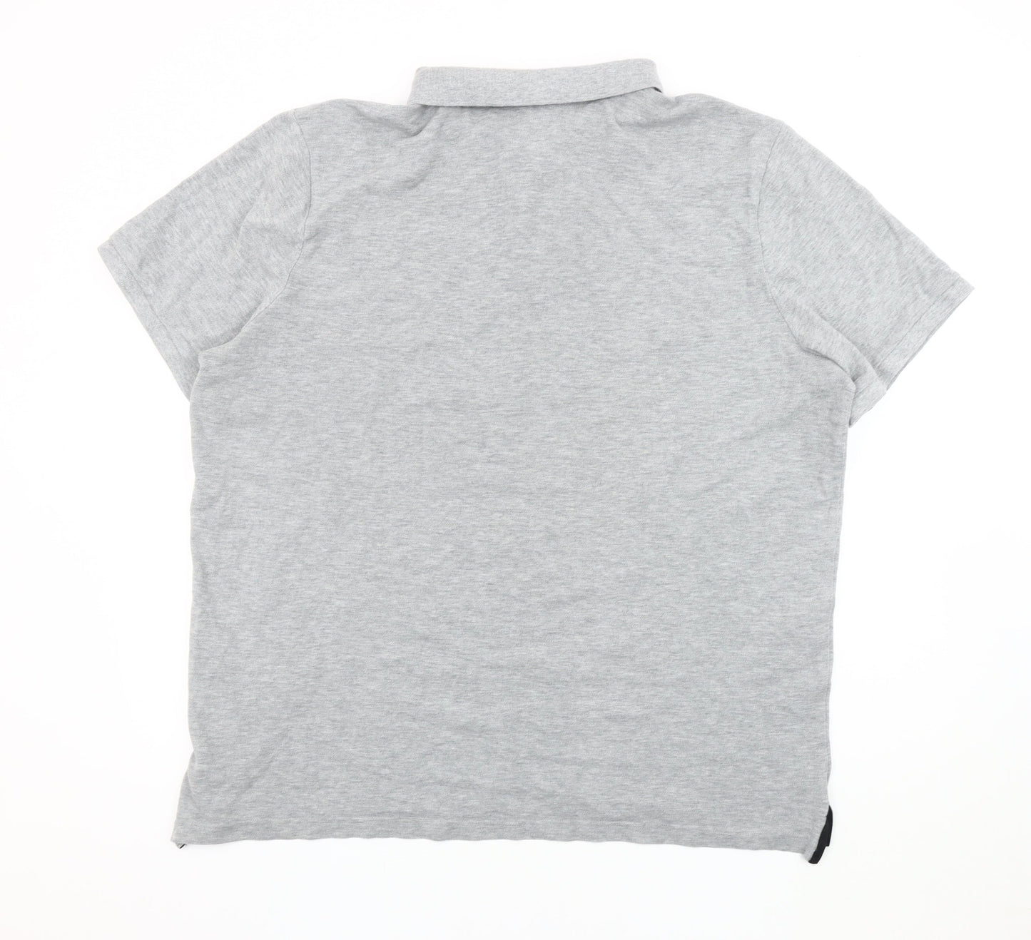 Nike Men's Grey 2XL Polo Shirt Short Sleeve Collared