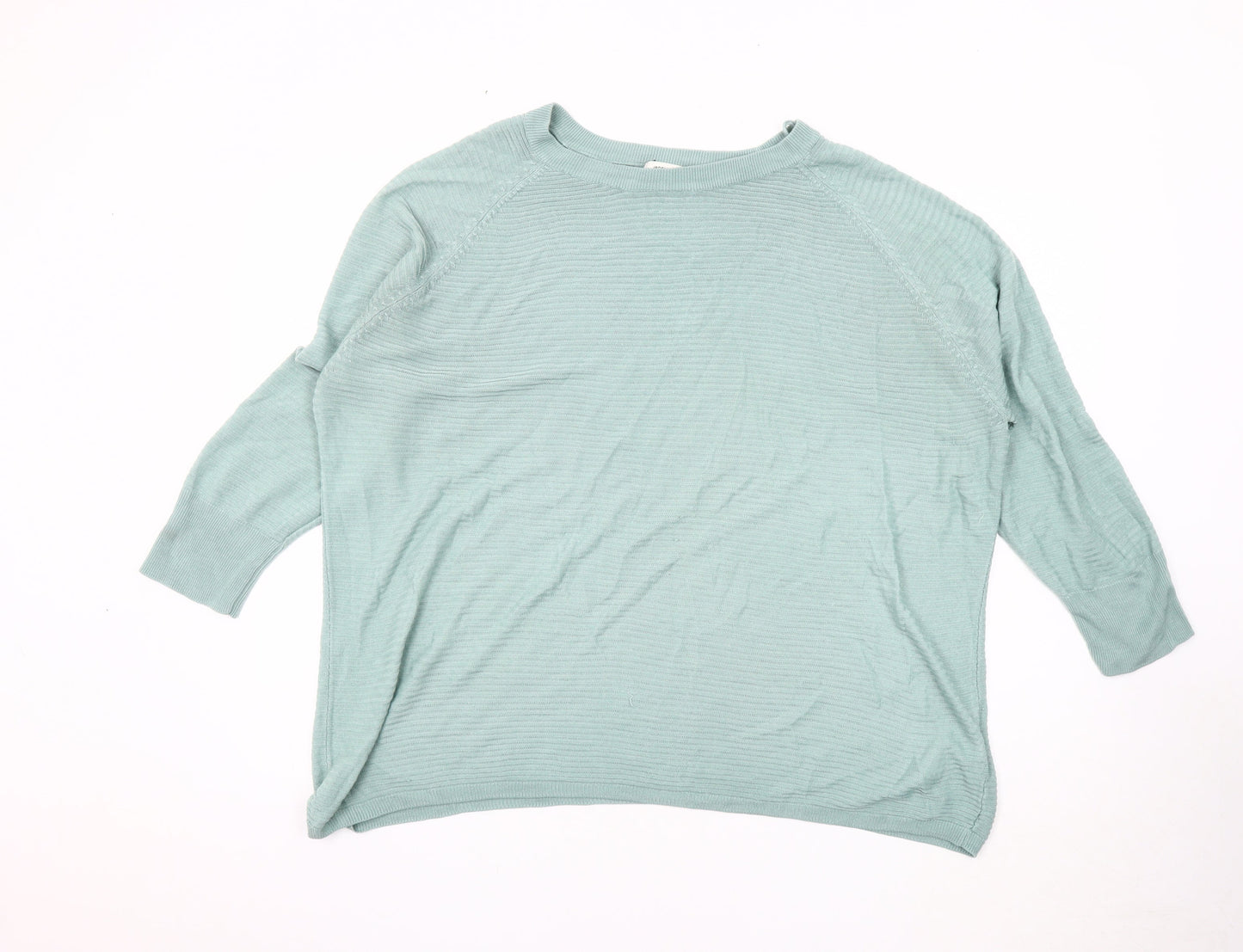 Womens UK Size L Jacqueline de Yong Blue Pullover Jumper