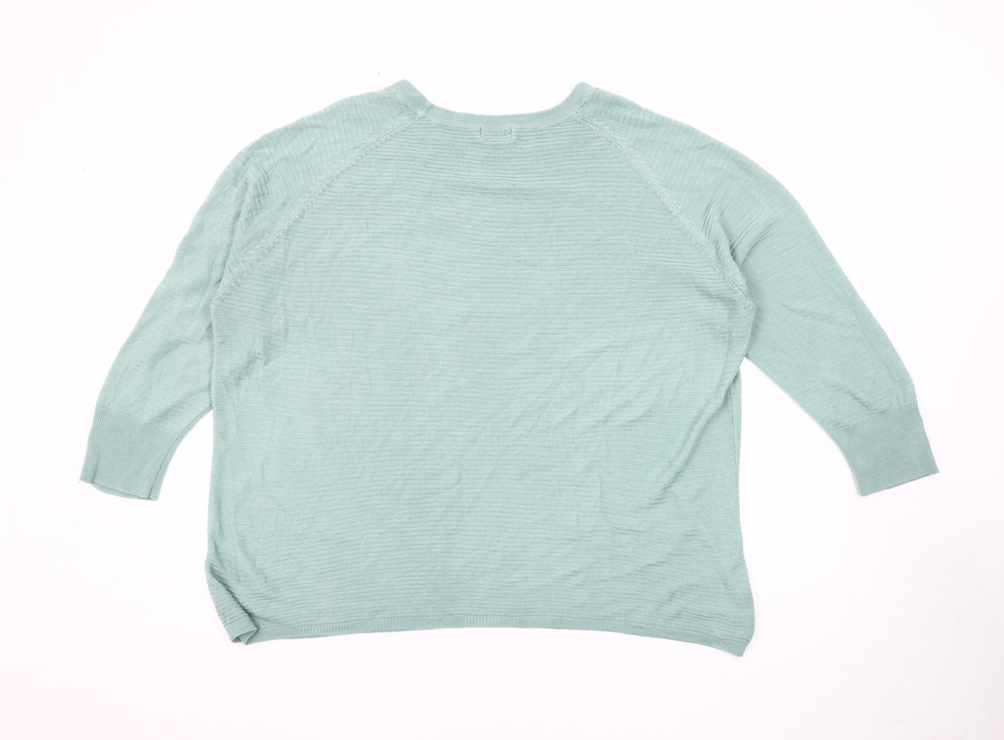 Womens UK Size L Jacqueline de Yong Blue Pullover Jumper